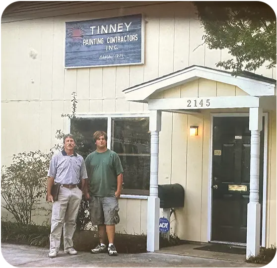 John Tinney With Son Scott